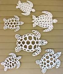 Outdoor Sea Life Mermaid Wall Decor By Island Creek Designs Turtle Wall Decor Mermaid Wall Decor Turtle Decor