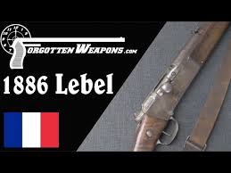 It is a repeating rifle that can hold eight rounds in its forestock tube magazine, one round in the transporter plus one round in the chamber. The First Modern Military Rifle The Modele 1886 Lebel Youtube