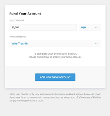 If you send money internationally with a remittance transfer provider, you generally will be given. Fund Your Account Easily And Start Trading Crypto With Etoro Etoro