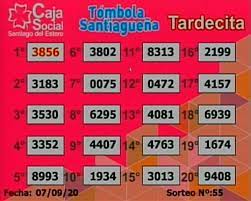 La tombola è un tradizionale gioco da tavolo nato nella città di napoli nel xviii secolo, come alternativa casalinga al gioco del lotto, e spesso accompagnato da un sistema di associazione tra numeri e significati, di solito umoristici (la smorfia). Resultados De La Tombola Santiaguena Del Lunes 7 De Septiembre Diario Panorama Movil