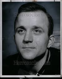 1956 Press Photo Dave Strack Michigan Basketball Coac