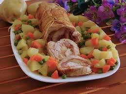 Come servire il rotolo di tacchino light al forno. Rotolo Di Tacchino Al Prosciutto I Piatti Del Buonumore