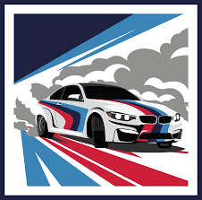 The corporate headquarters and parent plant of the bmw group are still located at the former. Bmw M4 Illustration I Made Bmw