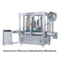 Monoblock Liquid Filling Sealing Machine , Monobloc filling ...