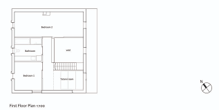 The house plan provides two floors with four rooms, a bathroom, and an extra room for a kitchen. Gallery Of The Japanese House Konishi Gaffney Architects 27