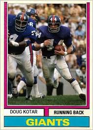 Doug Kotar New York Giants New York Giants Football Giants Football New York Giants Logo