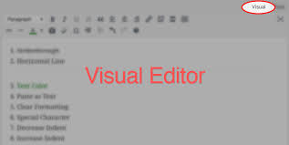 Wordpress custom body classes are something any wordpress developer will need to deal with sooner or later. Using The Visual Editor Make Wordpress Support