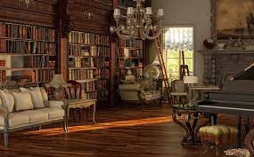 Interior Home Interior With Dark Gothic Victorian Styles Sweet Library And Living Room With Dark Got Gothic Home Decor Gothic Decor Bedroom Dark Home Decor
