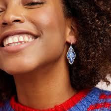 Kendra scott 2025 lapis earrings