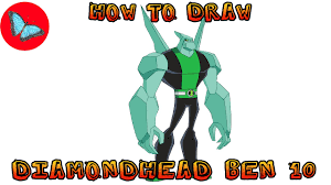 Diamondhead, an alien made out of shiny crystals, on this base it has 6 230274 3d models found related to ben 10 diamondhead. How To Draw Diamondhead From Ben 10 Drawing Animals Youtube