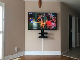 Please review the instructions for the tv mount to determine the correct size of fastener you will need. Floating Wall Shelf Ideas For Av Media Components With Wall Mounted Tv