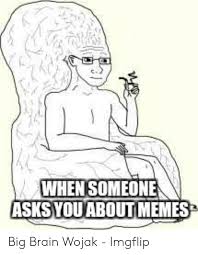 Small brain is a web based clinical information system. When Someone Asksyouaboutimemes Big Brain Wojak Imgflip Brain Meme On Me Me