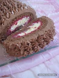 Kremasti Rolat Coolinarika Mango Dessert Raspberry Recipes Cake Baking Recipes
