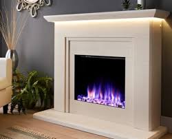 Electric fireplaces, inserts, and stoves sophistication and warmth electric fireplaces are riding a huge wave of popularity. Limestone Fireplaces Artisan Fireplace Design