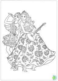 Barbie and the princess popstar. Printable Barbie And Popstar Coloring Page Google Search Barbie Coloring Pages Barbie Coloring Princess Coloring Pages