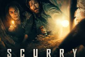 Luke Sparke's one-shot apocalypse horror Scurry hits North America October  3 via digital platforms and limited theatrical release. Following his  dinosaur war epic Primitive War, Sparke returns with a claustrophobic  survival tale