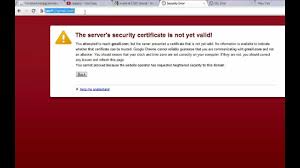 Please try again later , you can use below methods to fix the error. How To Fix Server S Security Certificate Is Not Yet Valid Ssl Error Youtube