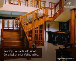White wash wood stairs @ 40 jalan usaha. Wood Metal Woodandmetal In Twitter