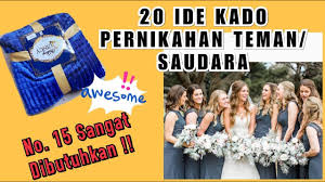 Jam dinding yang menarik 3. 20 Ide Kado Pernikahan Sahabat Teman Saudara Termahal Sampai Termurah Youtube