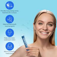 Amazon.com: Enjuague bucal tamaño de viaje, enjuague bucal portátil para  aliento fresco, sin alcohol, sabor a menta helada, mini paquete