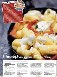 Recette Gnocchis Au Jambon Et A La Creme Recettes De Cuisine Recette Gnocchi Cuisine