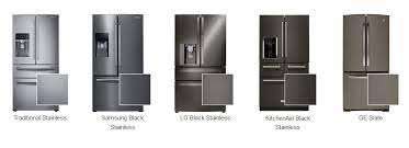 The samsung stands out for its perfect cooking. Black Stainless And Slate Stylish Versatile Alternatives To Stainless Appliances Ssd
