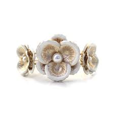A style guide or style manual is a set of standards for the writing and design of documents, either for many style guides are revised periodically to accommodate changes in conventions and usage. Buy Sha Mini Brand Texture European Style Three Dimensional Flowers Artificial Pearl Bangles Gold Plated Autumn Flowers In Cheap Price On Alibaba Com