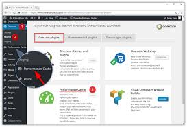 Deactivate woocommerce and related plugins2. Wie Wird Das Performance Cache Plugin Fur Wordpress Bedient Hilfe One Com