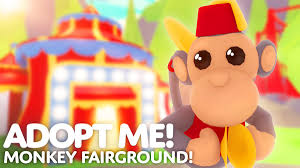 Follow @playadoptme on twitter for updates: Adopt Me On Twitter Monkey Fairground S First Visit 6 New Monkey Pets Monkey Boxes Include Monkeys Unique Monkey Items And Fairground Themed Toys Transport Exchange 3