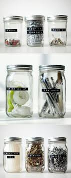 Puns Label Mason Jars And Office Supplies Tumblr Room Decor Diy Organisation Jar