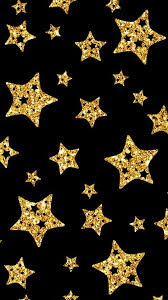 1080p Black And Gold Glitter Wallpaper Black And Gold Stars Iphone 6s Wallpaper Iphone Wallpaper Wallpaper Backgrounds