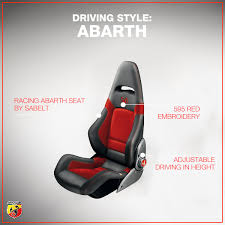 Abarth Seats By Sabelt Hold You Tight At Every Turn Sport Seats Baby Car Seats Fiat 500