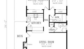 40′ 8″ house plan, modern architecture, affordable to build, open floor plan, high ceilings. House Plans Less Than Square Feet Home Deco House Plans 166495