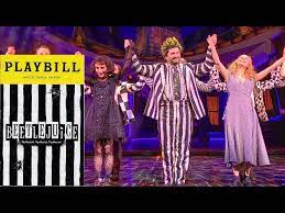 Ryan mccarten and barrett wilbert weed, and cast attend curtain call at the off broadway opening night of heathers the musical at new world. Beetlejuice Curtain Call 5 10 19 Golectures Online Lectures