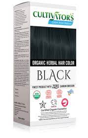 Organic Herbal Hair Color Black Natural Black Hair Dye With 100 Organic And Chemical Free Ingredients For Herbal Hair Herbal Hair Colour Hair Color Mahogany