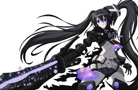 Brs Anime Insane Black Rock Shooter Render Black Rock Shooter Black Rock Anime