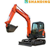 Shanding 6.5 Ton Mini Excavators Crawler Model SD65e - 5t ...