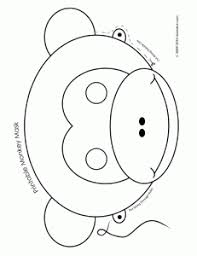 Free cliparts that you can download to you computer and use in your designs. Printable Animal Masks Monkey Mask Woo Jr Kids Activities