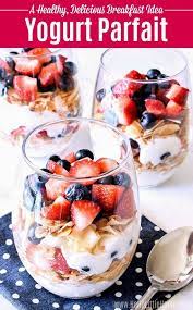 Easy Yogurt Parfait Recipe In 2020 Parfait Recipes Tasty Yogurt Fruit Parfait Recipes