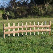 Cloture Bois Noisetier A Planter L 120cm X H 50cm Cloture Jardin Cloture Jardin Bois Cloture