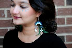 Halloween Earrings-halloween Decor Jewelry-ghost Earrings-cute Earrings-  Statement Earrings-halloween Decor-kawaii Earrings for Her