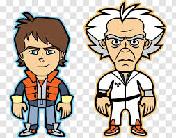 Maybe you would like to learn more about one of these? Back To The Future Marty Mcfly Dr Emmett Brown Delorean Time Machine Clip Art Recreation Vector