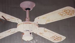 Commander Cec Vintage Ceiling Fan W Stencil Blades Georgian 303d 36 New Nib Vintage Ceiling Fans Ceiling Fan Vintage