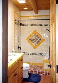 Pin By Tomi Cunningham On Small Bathroom Ideas Mexican Tile Bathroom Spanish Style Bathrooms Spanish Bathroom