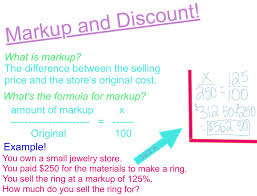 Markup And Discount 7th Grade Math Math Mathematics