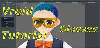 Vroid Tutorial Glasses Glasses Tutorial Hair