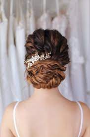 Storme Makeup And Hair Wedding Beauty Services In Kingston Upon Thames In 2021 Bridal Hair Pieces Low Bun Bridal Hair Wedding Hair Down