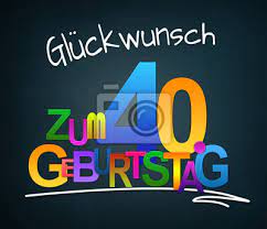 We did not find results for: Gluckwunsch Zum 40 Geburtstag Fototapete Fototapeten Geburtstagskarte 40 Alles Gute Zum Geburtstag Myloview De