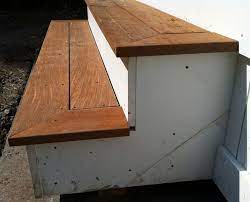 Deck Stair Tread And Riser Aesthetics Carpentry Diy Chatroom Home Improvement Forum Treads And Risers Deck Stairs Wood Stair Treads