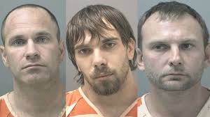 Three men were arrested Thursday after deputies said they were attempting  to steal copper.
